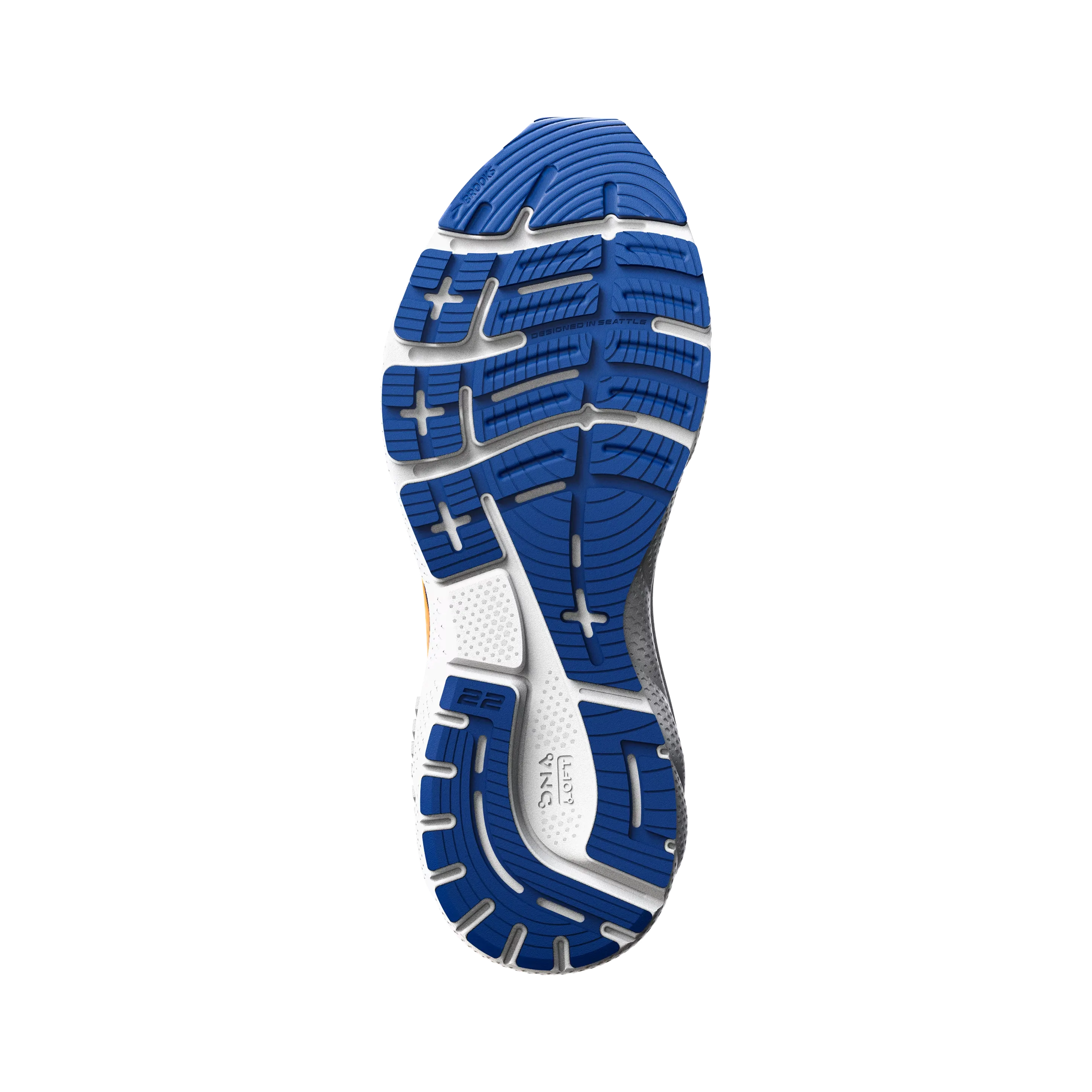 Brooks Adrenaline GTS 22 Mens 2E Wide Fit Running Shoes