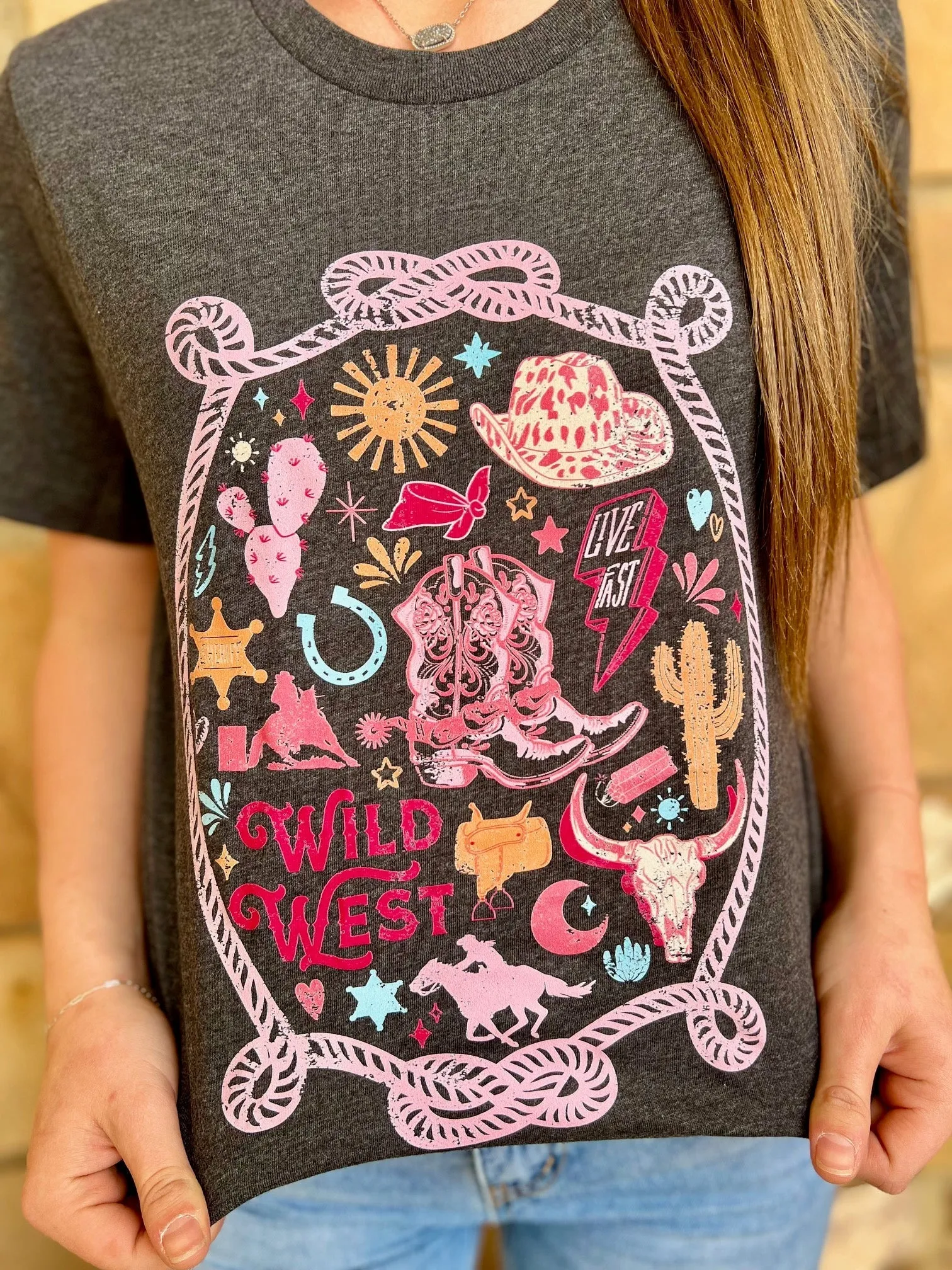 Colors of the Wild West Tee*