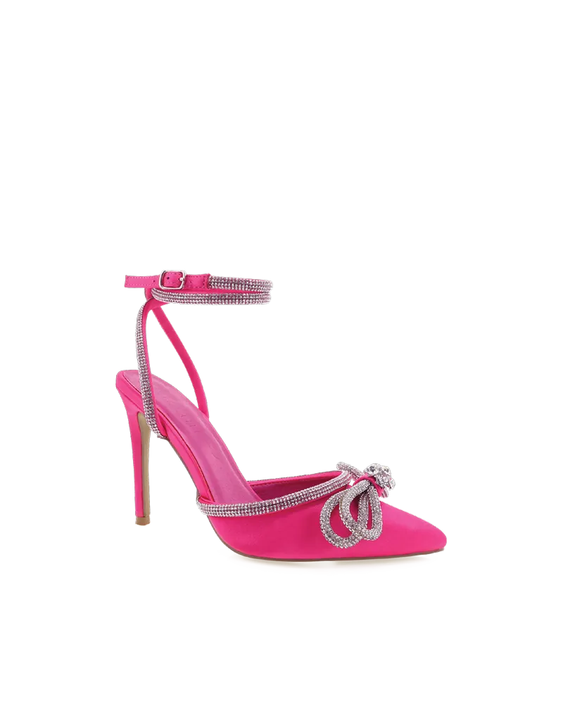 ELOPE - FUCHSIA SATIN