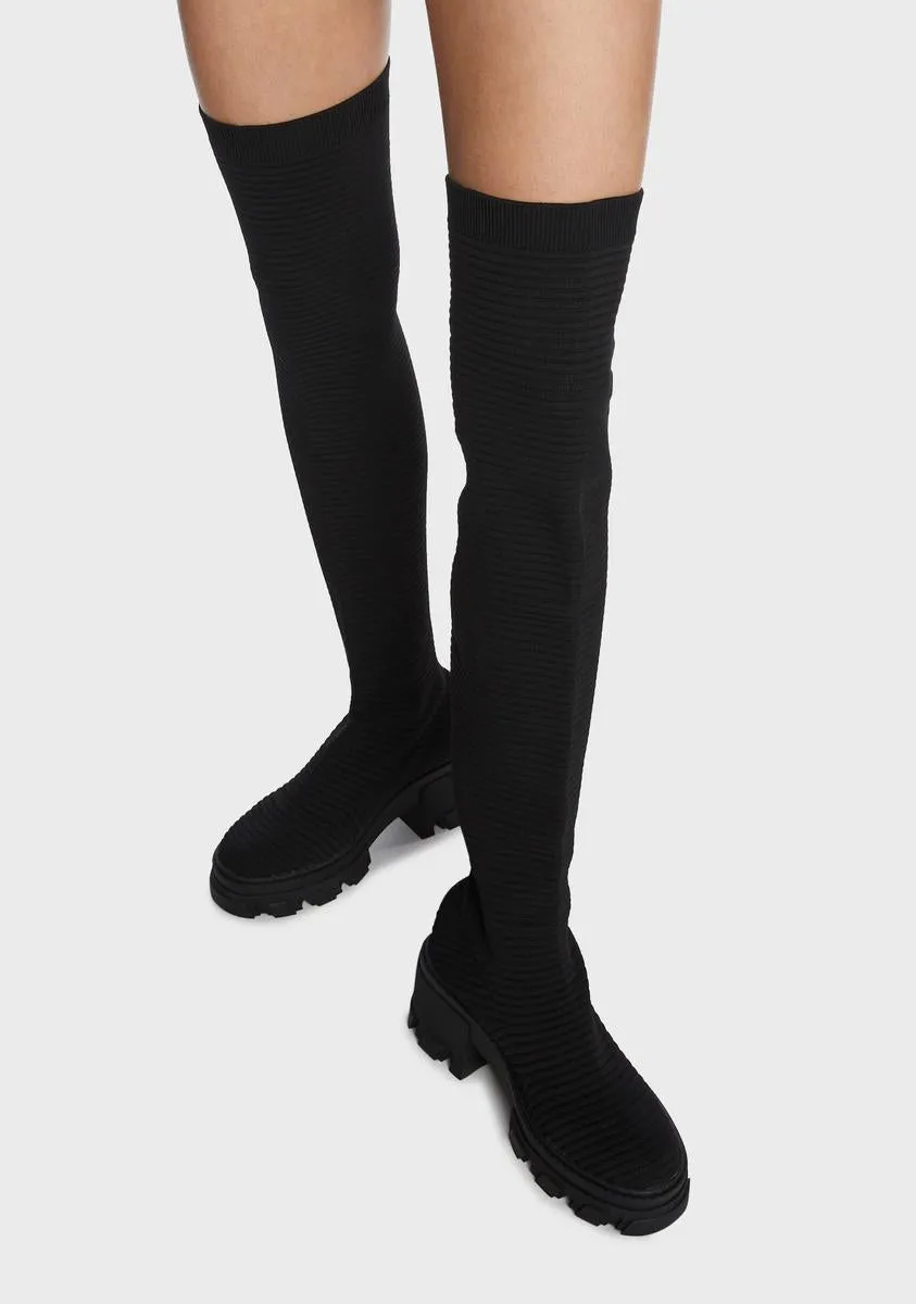 Forever A Spy Thigh High Boots