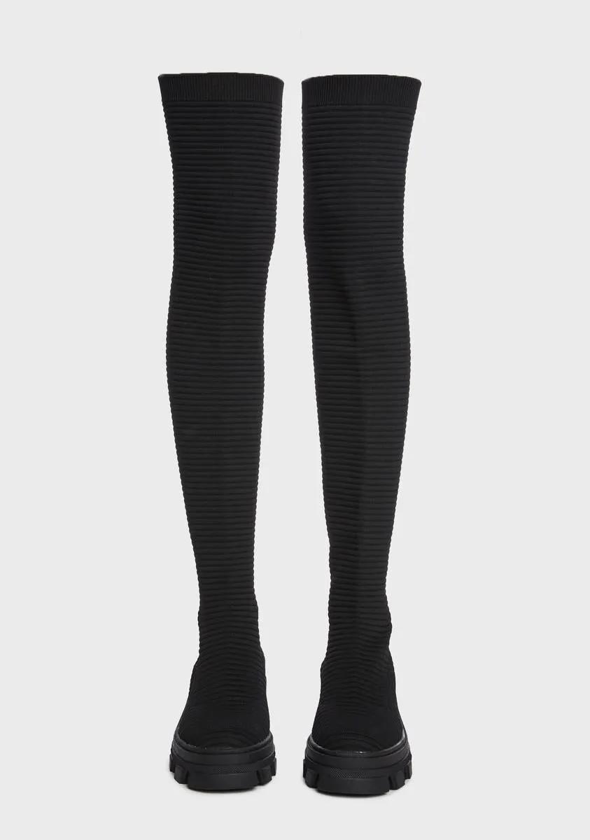 Forever A Spy Thigh High Boots