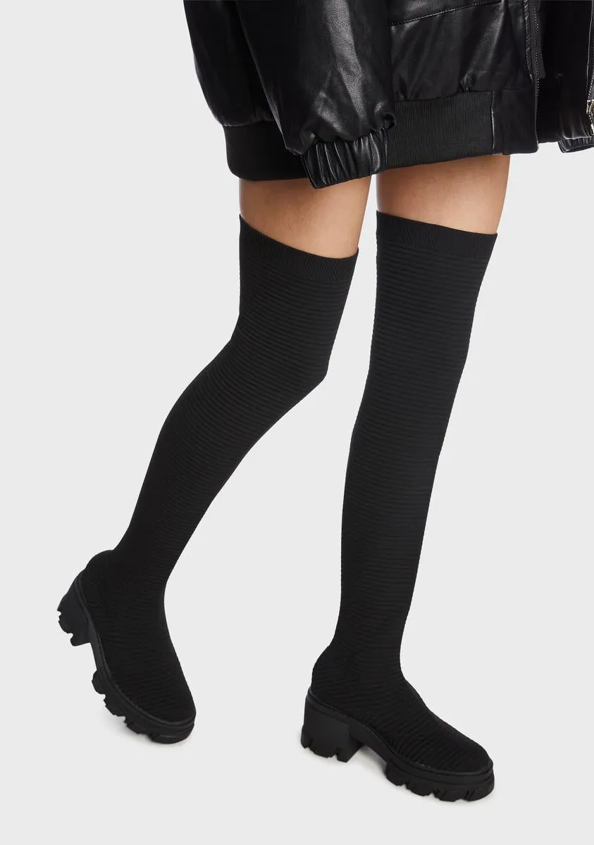 Forever A Spy Thigh High Boots