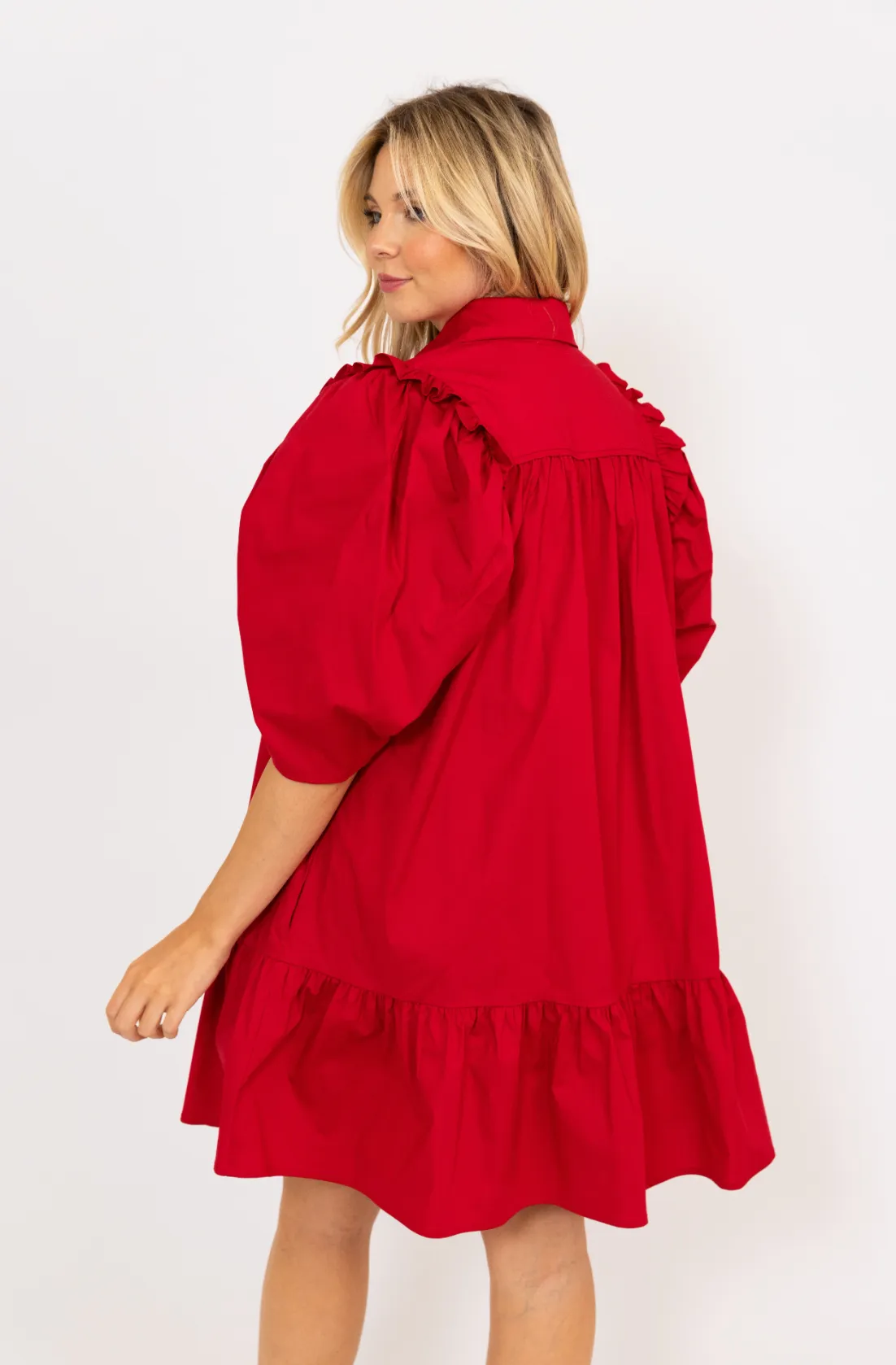 Garnet Lainey Ruffle Dress