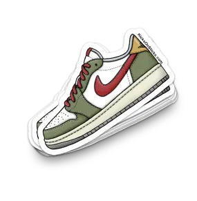 Jordan 1 Low "Chinese New Year 24" Sneaker Sticker