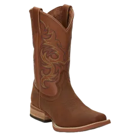 Justin Men's Cowman Cognac Brown Western Boots 7314