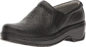 Klogs Footwear Naples Women's Shoes - Premium Nursing Shoes for Superior Comfort & Stability - Slip-Resistant Outsoles, Supportive Insoles, Lightweight Design Black Tooled Size 8.5 Wide US