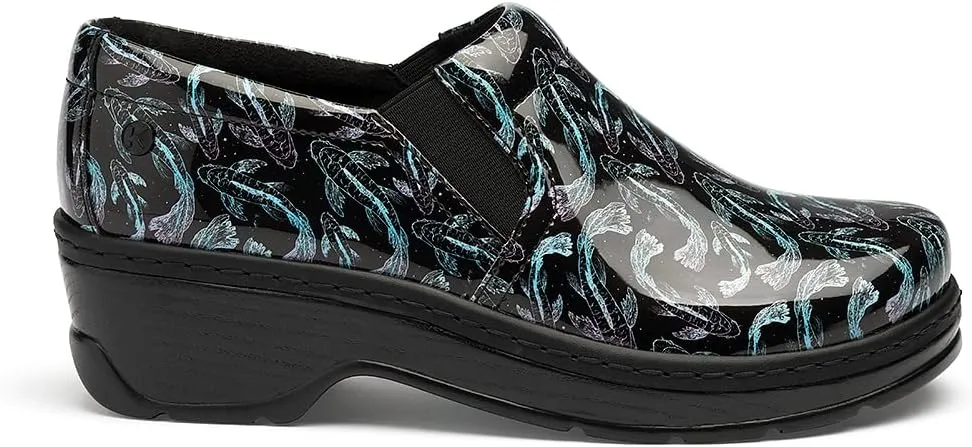 Klogs Footwear Naples Women's Shoes - Premium Nursing Shoes for Superior Comfort & Stability - Slip-Resistant Outsoles, Supportive Insoles, Lightweight Design Koi Patent Size 11 Medium US