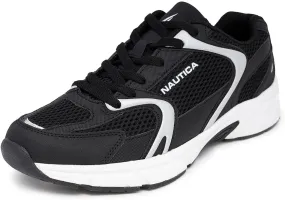 Nautica Mens Running Sneakers Sport Fashion Lace-Up Athletic Soft Shoes for Gym Tennis Men  Cushioned, Breathable, Lightweight & Comfortable