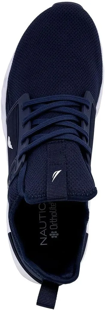 Nautica Mens Running Sneakers Sport Fashion Lace-Up Athletic Soft Shoes for Gym Tennis Men  Cushioned, Breathable, Lightweight & Comfortable