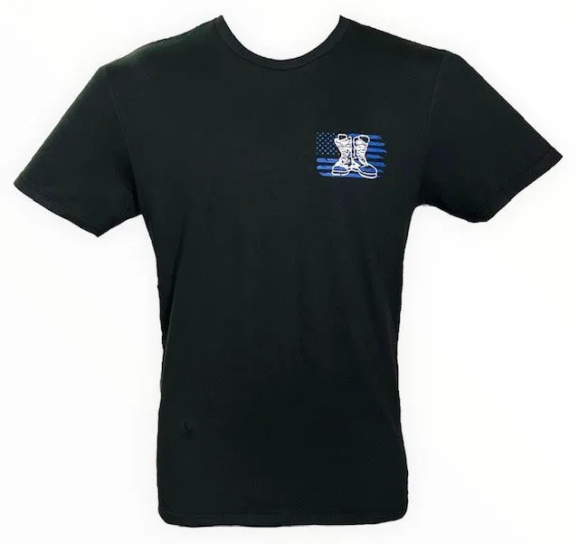 NAVY 'I EARNED my Boots!'  T-Shirt