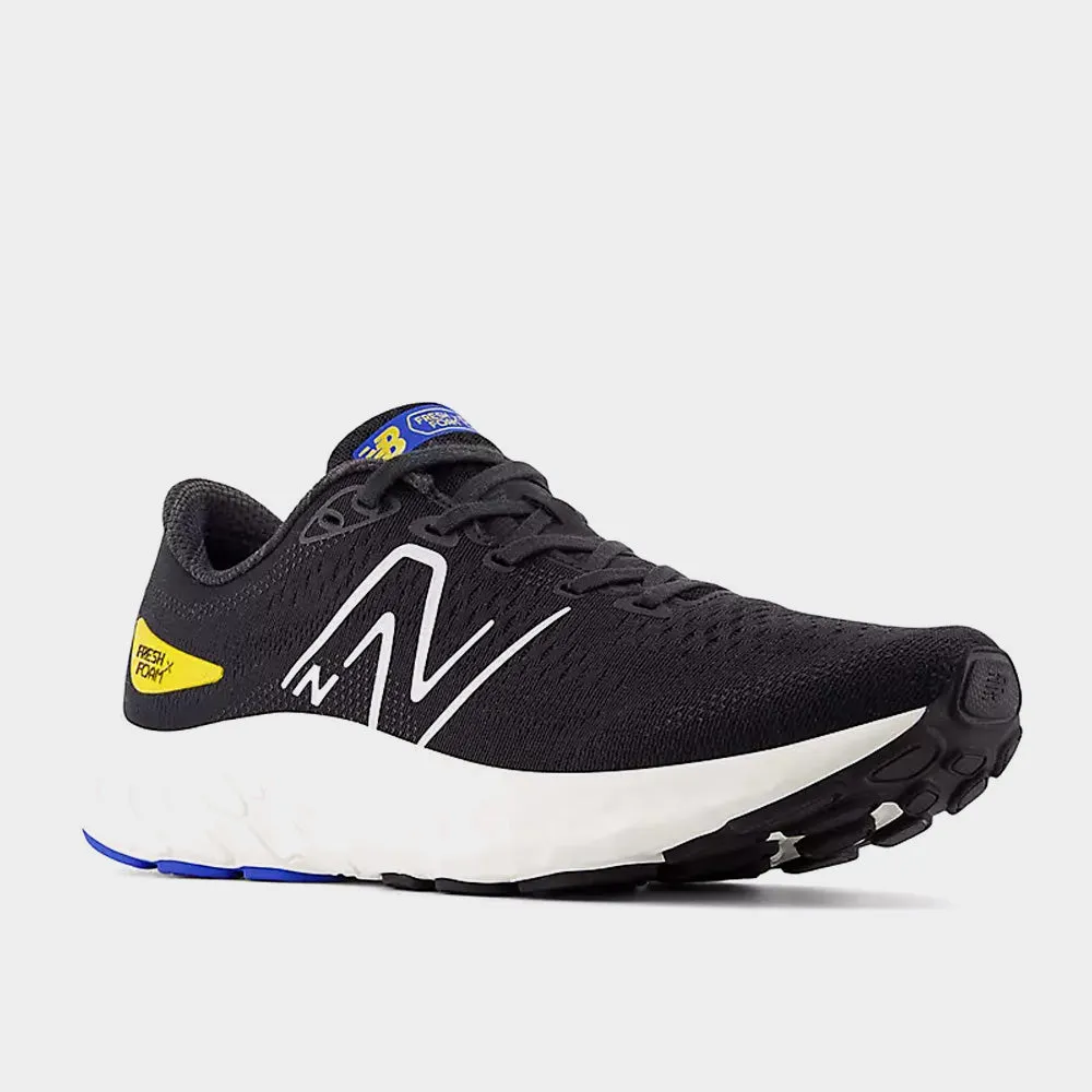 New Balance Mens Fresh Foam Evoz St Performance Running Black/white _ 180823 _ Black
