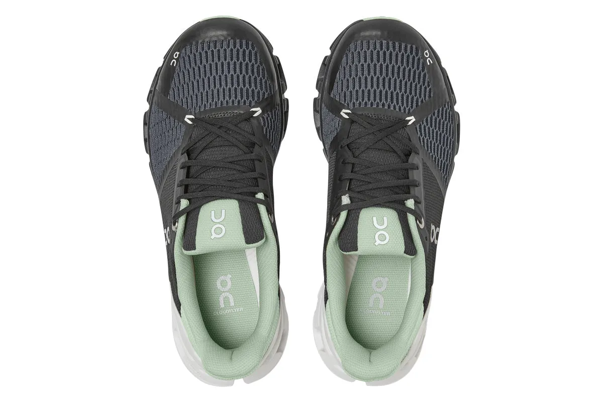 On Cloudflyer 3 B Black/Aqua Womens