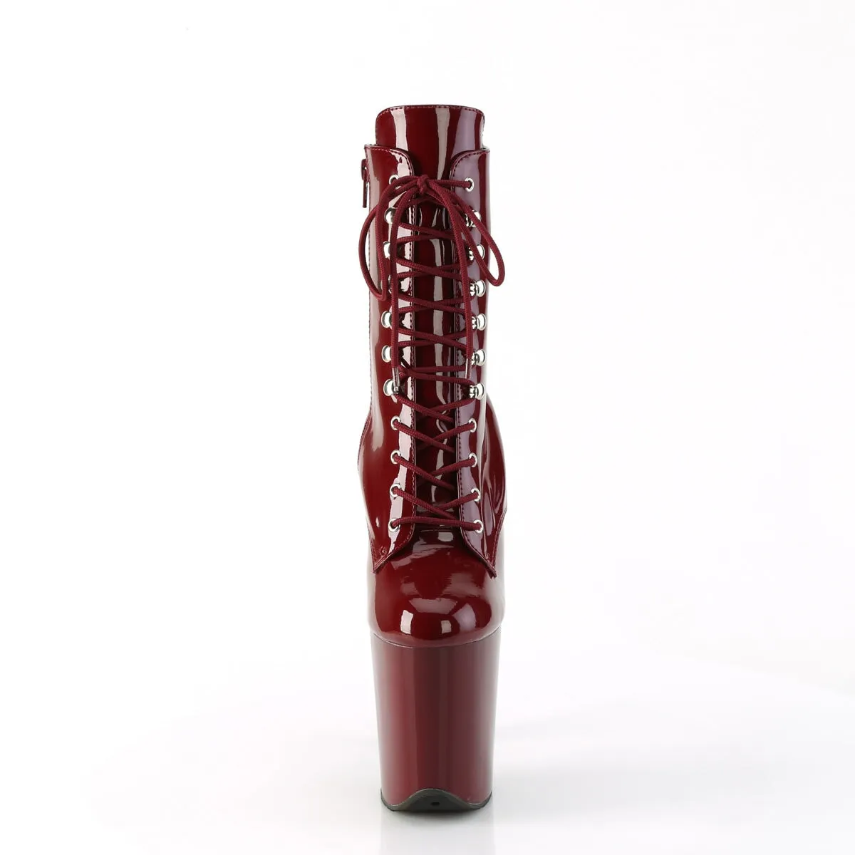 Pleaser Flamingo-1020-Burgundy-Size 10-Clearance