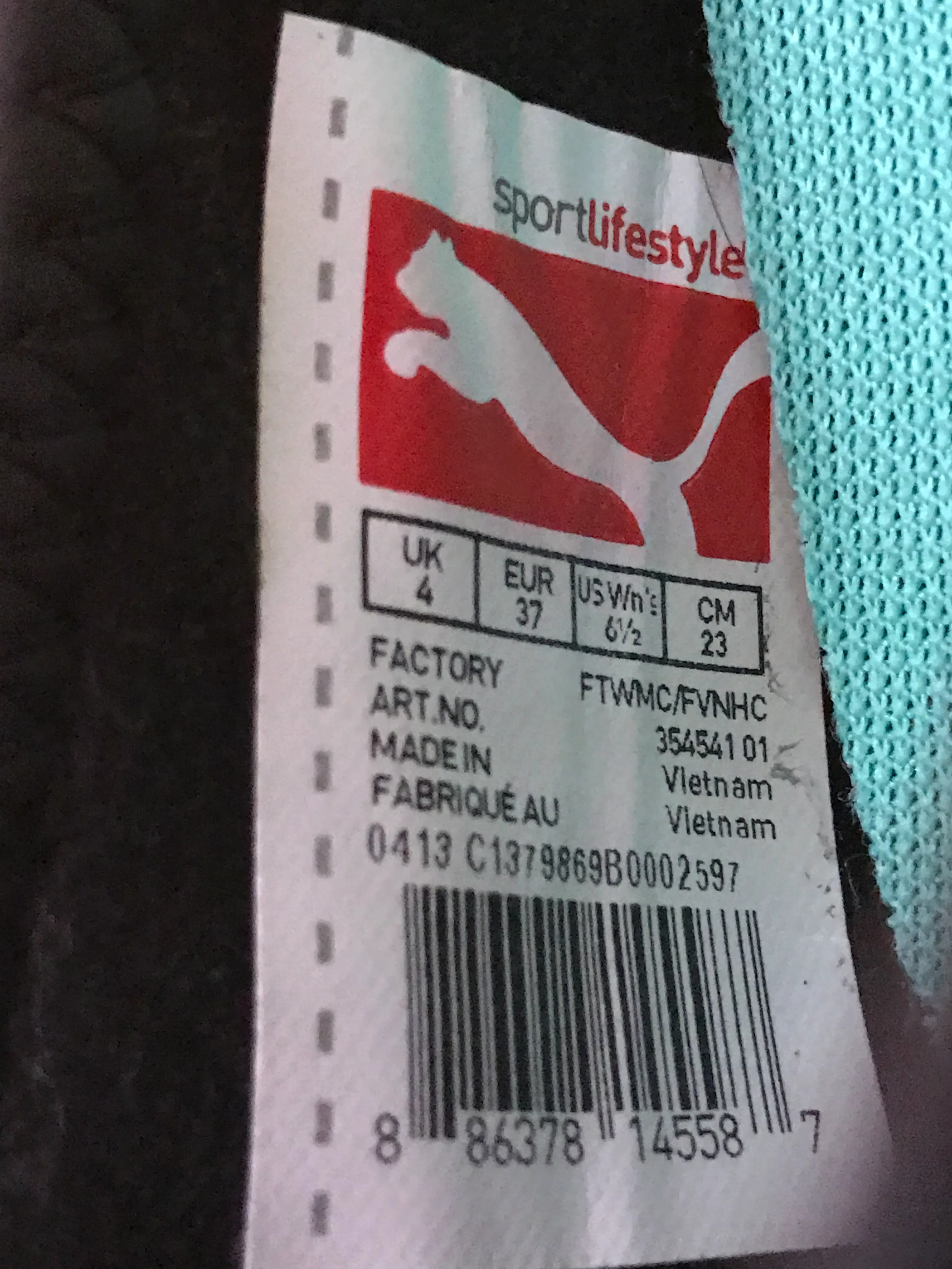 PUMA ECO Womens Size 6.5 Ortholite Sports Lifestyle Ballet Flats Shoes