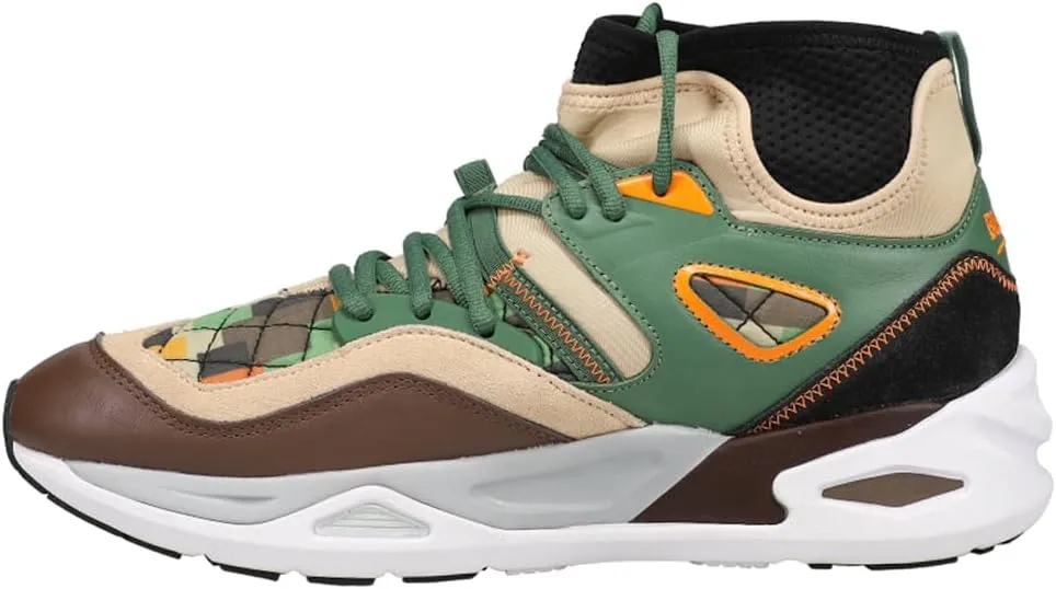 PUMA mens Black Fives X Trc Blaze High Top Sneaker