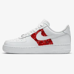 Red Bandana Mid Panel AF1
