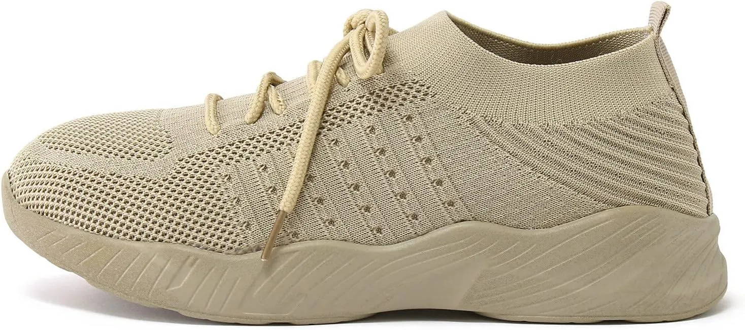 Running Shoes Women Sneakers Tennis Workout Walking Gym Lightweight Womens Running Shoes for The Runner Suede Slip On Loafer Leather White Sneakers Women