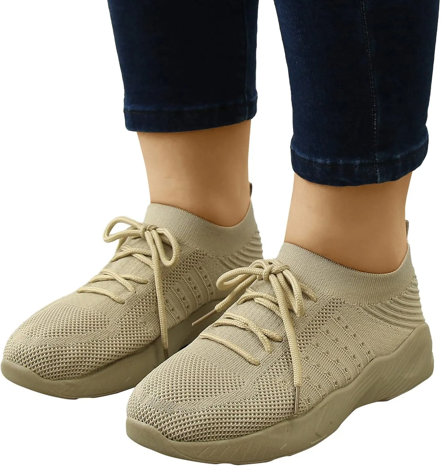 Running Shoes Women Sneakers Tennis Workout Walking Gym Lightweight Womens Running Shoes for The Runner Suede Slip On Loafer Leather White Sneakers Women