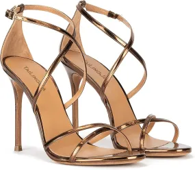 Strappy High Heels Sandals for Women, Fashion Open Toe Stiletto Heels Sandals Classic Round Toe Cross Straps Party Sexy Stiletto High Heel Sandals