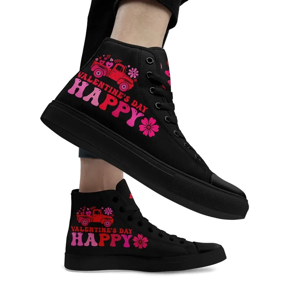 Unique Gift,Personalized Romantic Sneakers, Custom Love Struck Shoes, Unique Valentine's Gift