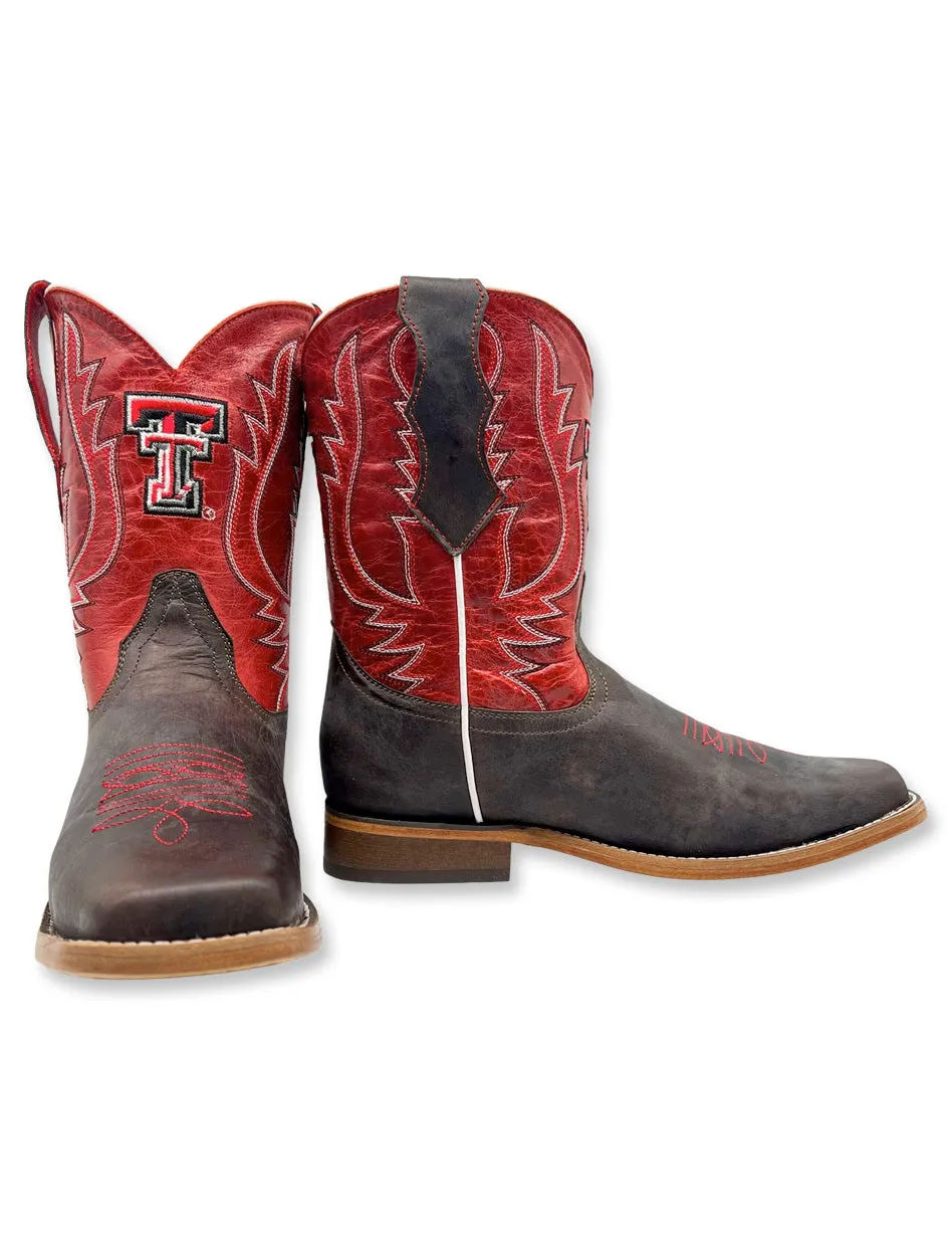 Vaccari Texas Tech "Peyton" Kid's Boots