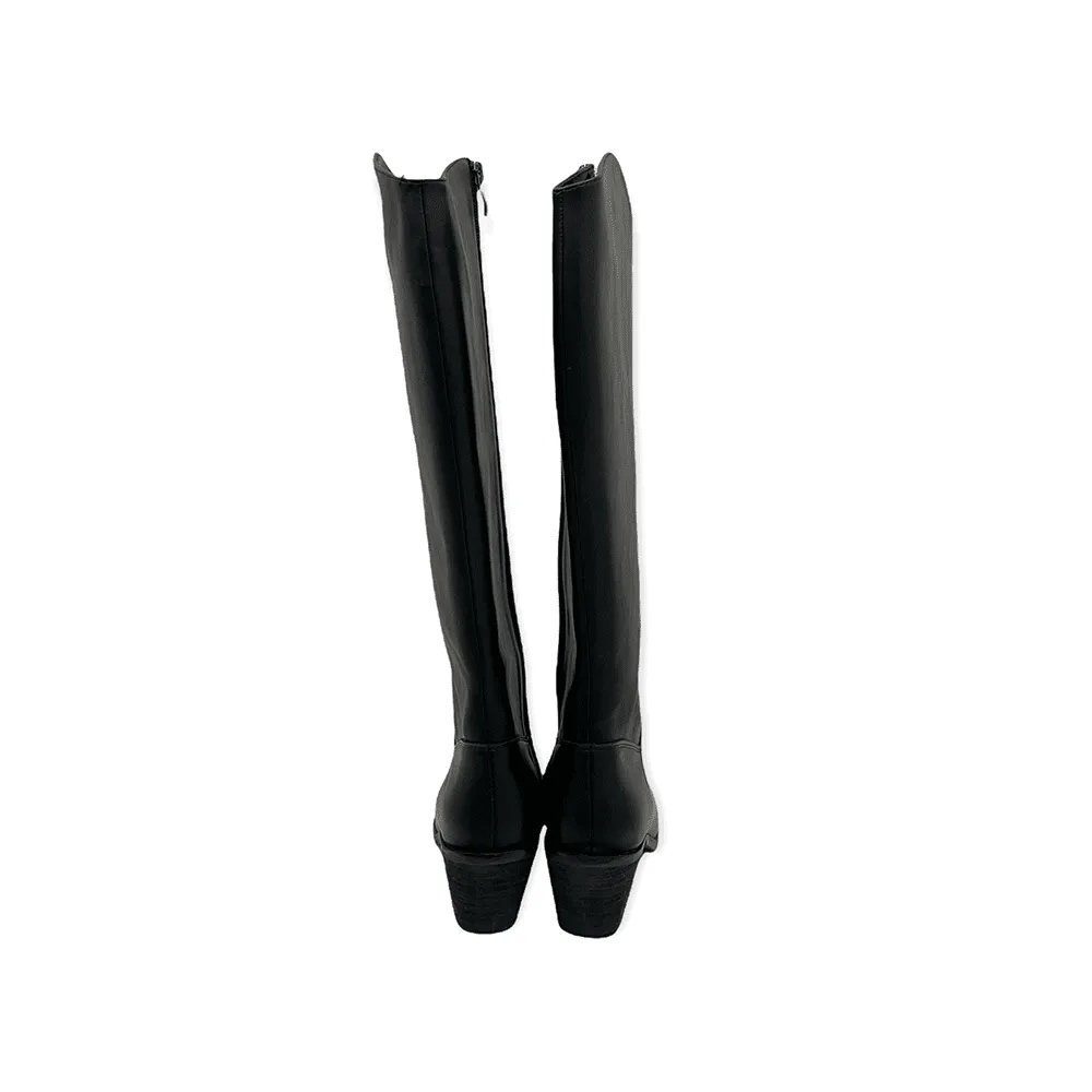 Western Mid Calf Boots