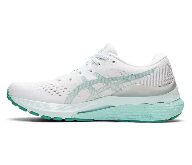 Women's Asics Gel Kayano 28 (White/Mint)
