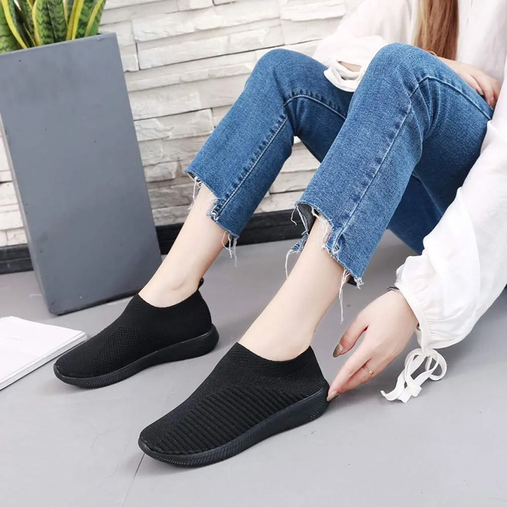 Women's Fashion Sneaker Non Slip Breathable Lightweight Comfortable Lace Up Men Running Shoes Christmas Loafers Women Glitter Sneakers for Women