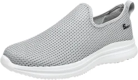 Women's Fashion Sneaker Non Slip Work Wide Comfortable Slip Resistant Work Shoes Running Shoes for Women Womens Loafer Flat Mid Top Sneakers for Men