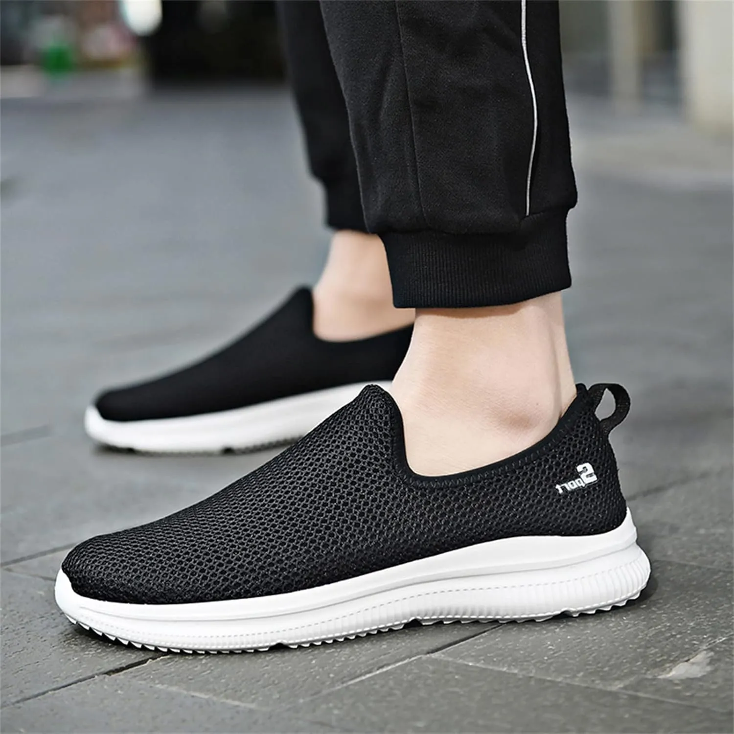 Women's Fashion Sneaker Non Slip Work Wide Comfortable Slip Resistant Work Shoes Running Shoes for Women Womens Loafer Flat Mid Top Sneakers for Men
