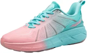 Women's Sport Running Shoes Vibrant Athletic Slip On Athletic Workout Walking Sneaker Memory Foam Gym Training Tennis Shoes